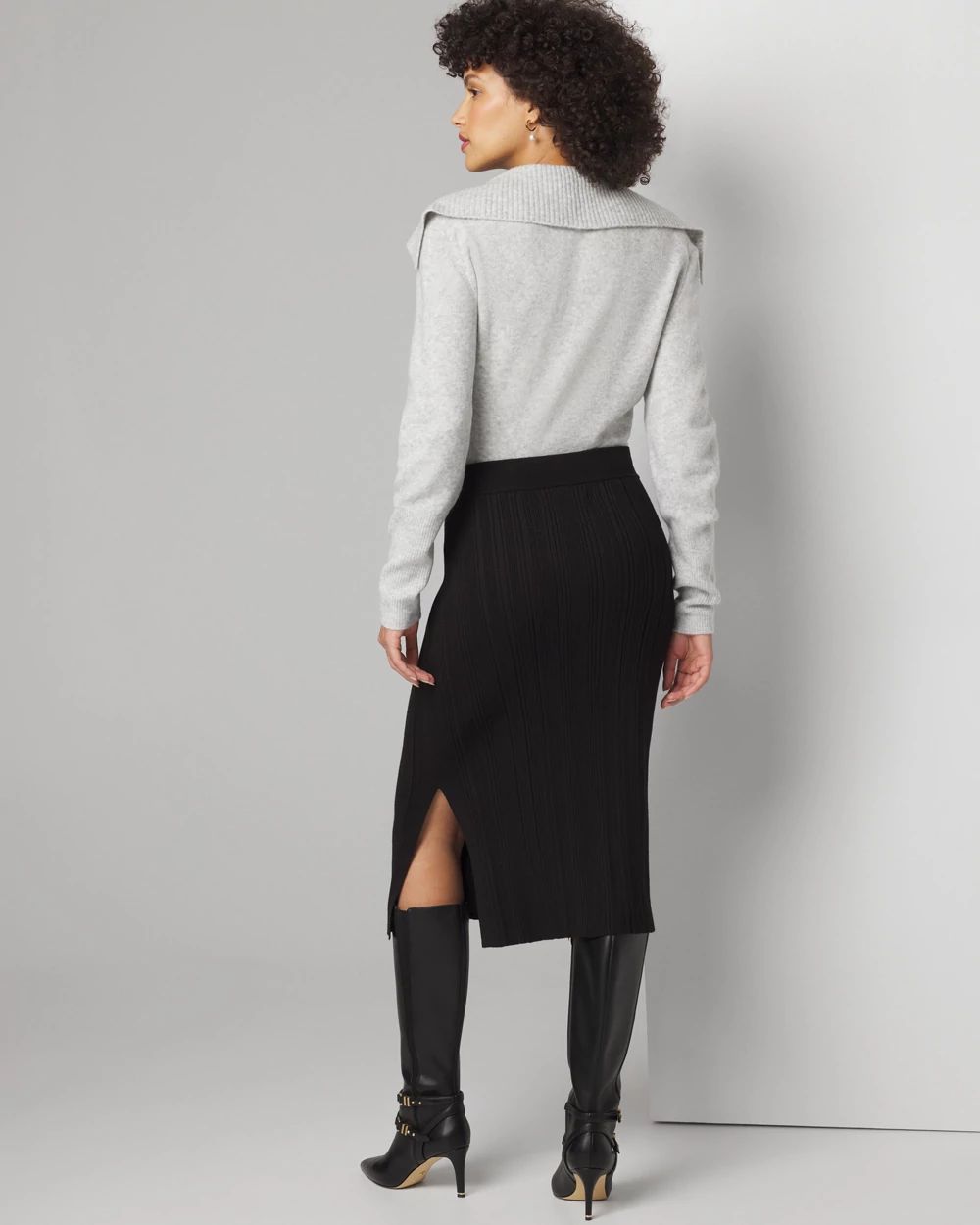Sweater Column Skirt | White House Black Market